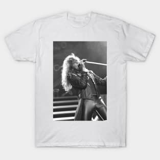 Joey Tempest BW Photograph T-Shirt